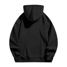 Vintage  G59 Hoodie I Want To Die In New Orleans Fabric Street Fashion Hoodie Casual Street Roller Running Sweatshirt - màu đen - Xem 3