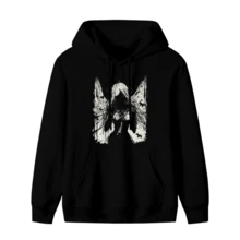 Gothic Angel Dark Art Graphic Hoodie,Comfortable Casual Short Sleeve, 220 Grams Heavyweight Cotton Printed Hoodie,Halloween(1) - 款式26 - 查看 1