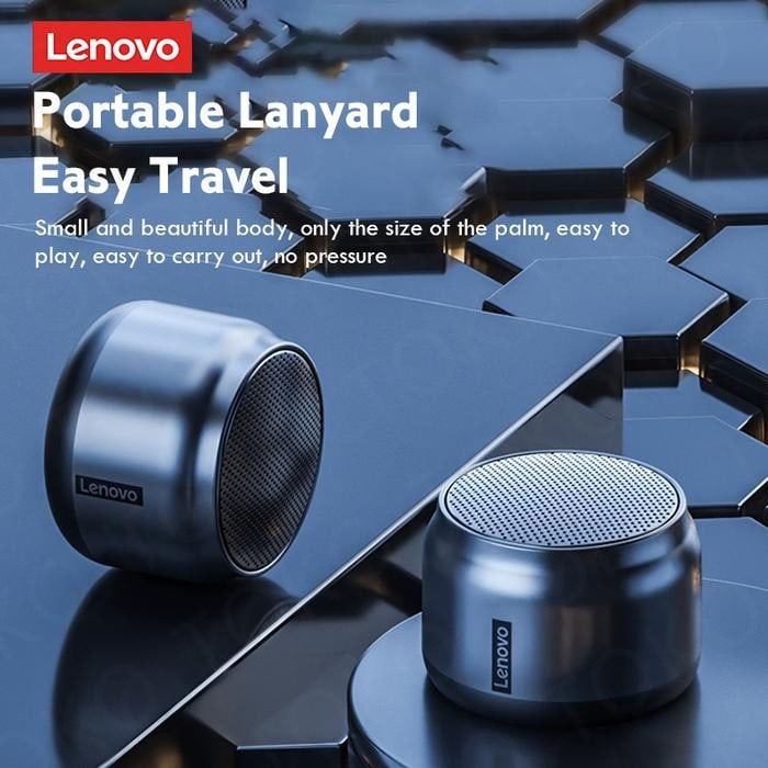 Lenovo K30 Bluetooth Speaker, Wireless Mini Portable Soundbar - High Sound Quality, Long Battery Life, Suitable For Phones, Computers, Outdoor & Home Use - one-size - View 1