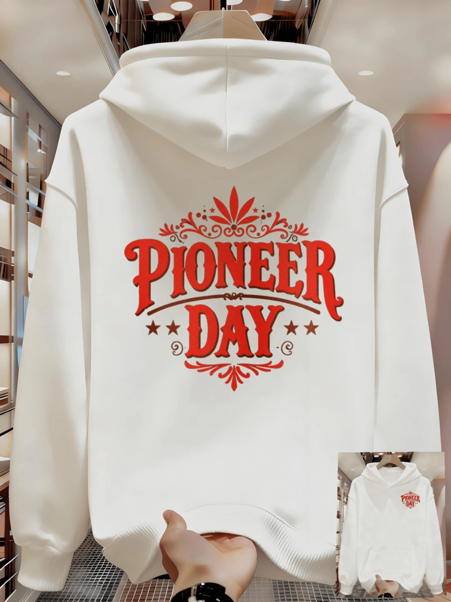 Men's Hoodie MWWW - White - View 1
