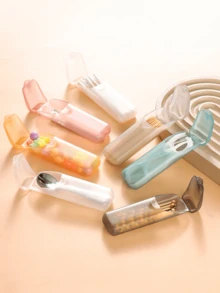 Random Color Interdental Brush & Dental Floss Box - Leak-Proof Travel Pill Case With Transparent Lid, Lightweight Storage Box, Convenient For Oral Care Anytime, Anywhere (Travel, Home, Office, Outdoor) - Multicolor - View 5