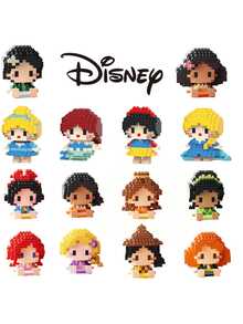 Mini Princess Building Blocks, Including And Other Cartoon Characters, Suitable For Educational DIY Games, Cartoon Animation Games, Back To School Supplies, As Well As Christmas And Birthday Gifts. Anime Character Toys Are Also Suitable.