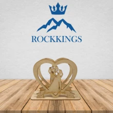 Rockkings Set de 12 Servilleteros para Boda en MDF con Diseño de Novios Dentro de Corazón – Decoración Elegante para Mesas de Boda, Eventos Formales, Recepciones, Banquetes, Mesas de Novios e Invitados – Ideal para Decorar Servilletas en Bodas Civiles y Religiosas, XV Años, Aniversarios, Pedidas y Celebraciones Románticas – Servilletero Artesanal con Corte Láser Preciso, Acabado Natural y Frase "Nuestra Boda" – Perfecto como Recuerdo, Centro de Mesa y Detalle Decorativo – Medidas por Pieza: 20 cm de Largo * 15.2 cm de Alto * 7.5 cm de Fondo – Accesorio Decorativo para Mesas Temáticas, Ambientación Profesional, Fotografía de Evento y Montajes de Lujo – Fácil de Personalizar, Pintar o Adaptar a Tu Estilo de Fiesta – Alta Resistencia, Presentación Estética y Excelente Calidad en MDF - Camel - Ver 7