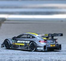 1:43 Scale Diecast Alloy Mercedes-Benz Rally Racing Car Model With Display Stand, Static Miniature Car Collection, Yufeng Mercedes-Benz Replica Toy Car, Gift For Men - Grey - View 5