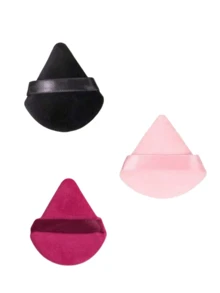 10pcs Triangle Velvet Puff And Mini Pizza Puff, Suitable For Makeup, Dry And Wet Use. Lightweight And Washable, Suitable For All Skin Types And Makeup Beginners. Can Be Used For Makeup, Home Decor, Vanity, Travel, Bedroom And More, Ideal Makeup Accessory, Powder Puff, Makeup Sponge, Makeup Sponge.,Giveaways,Travel,Cheap Stuff,Travel Essential - Multicolor - View 9