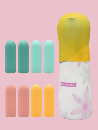 16 PCS Silicone Leakproof Sleeve Travel Container, Toiletries Cover, 12/8/4/1 Pc Silicone Travel Bottle Leakproof Tool, Elastic Sleeve Suitable For Most Bottles, Color, Men And Women, Suitable For Travel Bag, Travel Necessities, School Supplies, Holiday Camping, Beach Vacation, Air Travel, Honeymoon Necessities, Christmas/Halloween Gifts, Mini Perfume/Toiletries Leakproof Accessories