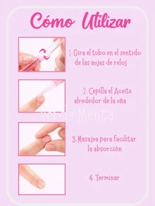 Aceite para Cutículas en Bolígrafo con Vitamina E, Pluma Hidratante para Uñas y Cutículas, Nutre, Suaviza e Hidrata, Pincel de Precisión con Aroma Frutal, Ideal para Manicura, Pedicura y Cuidado Diario - 6 Pzs - Ver 8