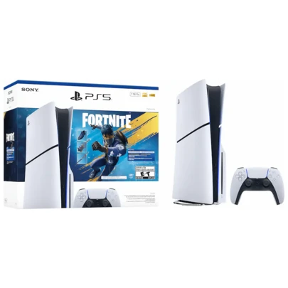Sony PS5 Disc Edition Console - Fortnite Flowering Chaos Bundle