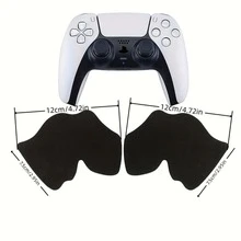 一对防滑贴纸，适用于游戏手柄保护，游戏手柄握把套 - 黑色 - 查看 9