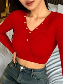 DUKEZA Women Sweaters - Merah - View 3
