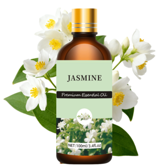 100ml/30ml/10ml Jasmin Ätherisches Öl, Jasmin Blütenöl, geeignet für Diffuser, Luftbefeuchter, Seife/Kerzen Herstellung, unisex, ideales Geschenk
