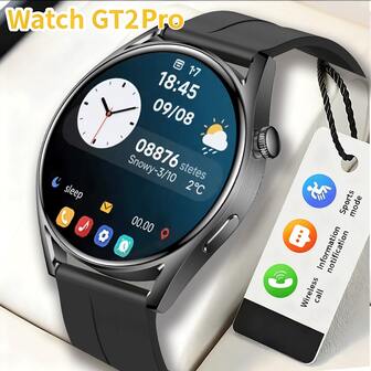 2026 New Round Silicone Smartwatch Band For Men & Women, Elegant Sports Smart Watch With Call Function, Pedometer, Calorie Counter, Multi-Sport Modes, Incoming Call/Message Alerts, Full-Screen Touch For Android/IOS, Exquisite Gift