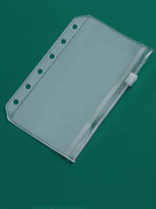 100pcs Envelopes, Refillable Binder Pouch, Money Saving Binder, Multi-Functional Binder Pouch, Portable Organizer Bag, School Supplies, Holiday Gift, Holiday Essential, 100 Days Money Saving Plan, Up To 50 Sheets Capacity, Money Saving, Under $1 Item, Travel Essential - Savings Book - View 4