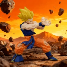 BANDAI 1 件收藏品人偶，独特时尚双人人偶，17 和 18 岁肌肉发达的武术长老怪物人偶，阳光男孩书桌装饰，书架装饰，收藏品人偶，1:1 复制模型，送给朋友、学生、节日的最佳礼物，动漫 PVC 人偶，动漫主题家居装饰必备品，圣诞节和新年礼物 - 彩色 - 查看 12