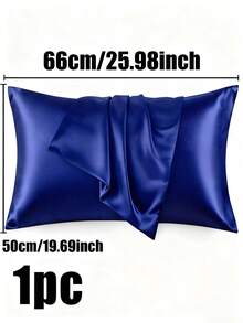 1/2 件装奢华丝滑柔软枕套 - 透气亲肤，触感凉爽，纯色信封式开口 - 可机洗，水洗丝绸枕套，单人冰丝缎面丝绸仿丝绸枕套，圣诞礼物，秘密圣诞老人礼物（女士），情人节礼物，圣诞袜填充物，个性化礼物，圣诞礼物 - 彩色 - 查看 32