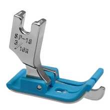 1pc/5pcs Industrial Sewing Machine Presser Foot, Flat Car Plastic Bezel Presser Foot, Left And Right Stopper Bezel, Pressing Line, Crimping Line, Oxford Presser Foot With Knife, Blue - Blue - View 5