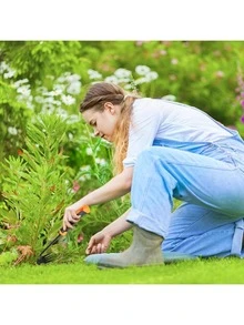 1pc New Garden Weeding Tool - Manual Weeding Tool With Handle, Ergonomic Gardening Tool To Effectively Remove Roots