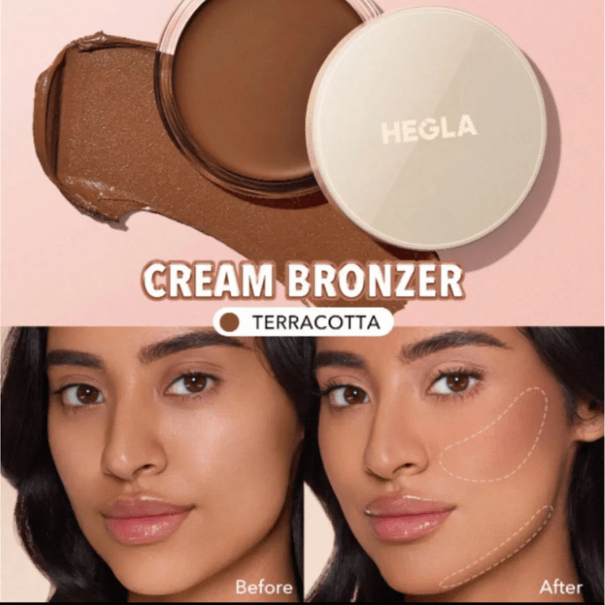 Seglam fashion makeup europa y Estados Unidos 3d concealer shadow 4 color crema reparadora - Terracotta - Ver 1