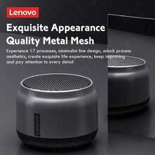 Lenovo K30 Bluetooth Speaker, Wireless Mini Portable Soundbar - High Sound Quality, Long Battery Life, Suitable For Phones, Computers, Outdoor & Home Use - one-size - View 3