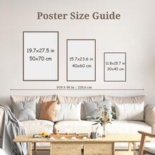 3pcs Set Modern Abstract Black And Gold Canvas Wall Art, Choice Of Unframed Or Stretched Framed Style, Elegant Minimalist Posters For Living Room And Office, Ready To Hang Gold Line Decor (Multiple Options Available) - Black Gold - View 3