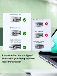 Bộ 1/2 chiếc đế cắm laptop 4 trong 1 màu xám, truyền tải phim 1G trong 5 giây, phù hợp với ổ USB, ổ cứng, chuột, bàn phím, đầu đọc thẻ, có cổng sạc PD, cổng truyền video HDTV 4K, 1 cổng USB 3.0, 1 cổng USB 2.0, hỗ trợ sạc nhanh PD 3.0, vừa sạc vừa sử dụng, không hao pin, tương thích với hầu hết điện thoại và laptop. - Xám - Xem 8