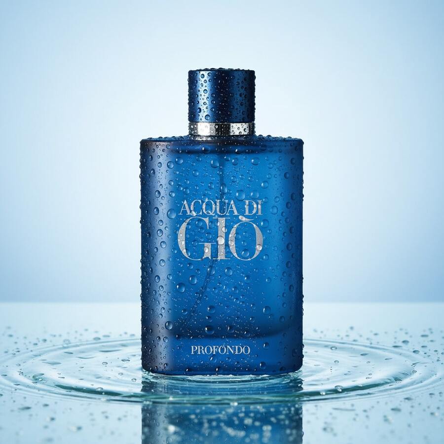 Perfume de hombre Regalo Ideal Navidad Reyes Magos, Colonia Azul en Caja de Lujo, Obsequio Perfecto para Novio Esposo Amante Jefe, Fragancia Tipo GIO Profondo para Aniversario Cumpleaños San Valentín, Aroma Fresco que Enamora, El Mejor Detalle para Él - Fresco - Ver 1