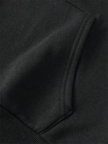 Skull Letter Decorative Text Print Two-Piece Set, Long Sleeve Drawstring Hoodies Sweatshirt & Drawstring Jogger Sweatpants Outfits, Women's Clothing Overseas Printing - Skull Letter - 查看 4