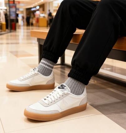  Nike KILLSHOT 2 Unisex Skateboarding Shoes, Durable Material With Powerful Grip Outsole, Classic Retro College Style, Minimalist Design For Stable Support, Suitable For Daily Commute And Casual Wear, Low-Top Flat Shoes, Must-Have For Students FZ5630-101