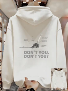 Men's Sweatshirt Suitable For Autumn And Winter LDFK - White - View 8