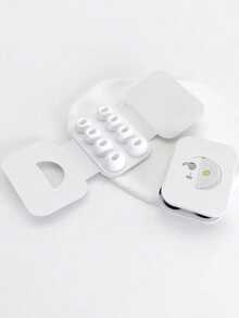 4 Pairs Non-Slip Soft Silicone Ear Tips For Wireless Earbuds Pro/Pro Series 2 - Noise Reduction Design, Portable Storage Box, 4 Sizes (XS/S/M/L) Replacement Earbuds Covers