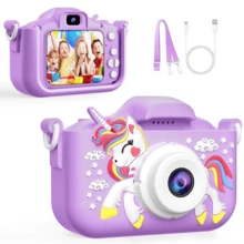 Kids' Camera, 1080P HD, 48MP, Video Recording Supported, Built-In Five Games, Perfect For Boys And Girls As Gifts For Children's Day, Christmas, Thanksgiving, Or Birthdays - Multicolor - View 11