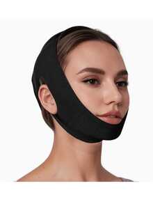 Chin Strap Sleep Trainer, V-Line Lifting Device, Reusable Face Bandage, Jawline Exerciser - Multicolor - View 4