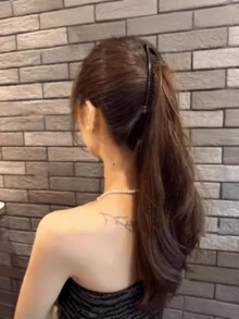 3/6个极简发爪夹优雅香蕉夹防滑马尾发圈Y2K发型配饰（注意：由于采用塑料材质，耐用性相对较差，使用过程中容易出现断裂、弯曲、磨损、腐蚀或老化等情况） - 彩色 - 查看 3