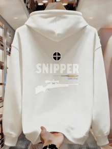 Men's Comfortable Sweatshirt Workout Set 10JL - White - View 8