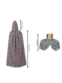 6件套忠犬与时尚女反派角色扮演套装 - 完整的1920年代派对服装