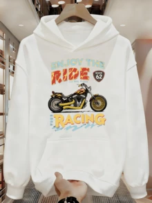 Sweatshirts Suitable For Autumn And Winter 1THK - White - View 8