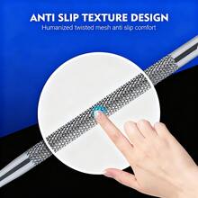 Bộ 1/3/5 dụng cụ đẩy/loại bỏ lớp biểu bì hình tam giác bền chắc - Dụng cụ làm móng bằng thép không gỉ, loại bỏ sơn gel hiệu quả và chăm sóc lớp biểu bì. - Nhiều màu - Xem 5