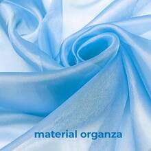 Kit Of 100 Small Organza Bags (17x23 Cm) For Gift Wrapping, Soap, Jewelry, Party Favors, Baby Showers, Weddings - 藍色 - 查看 7