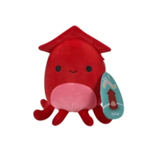 Squishmallows 5" Altman El Calamar Rojo Escuadrón de Vida Marina Jazwares - Altman - Ver 7
