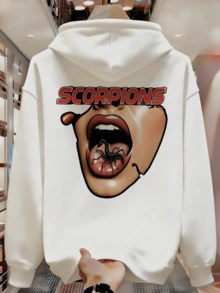 Sudadera de Corte Holgado TK5Y - Blanco - Ver 1