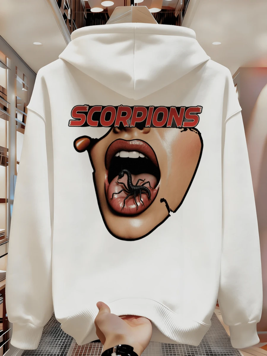 Sudadera de Corte Holgado TK5Y - Blanco - Ver 1