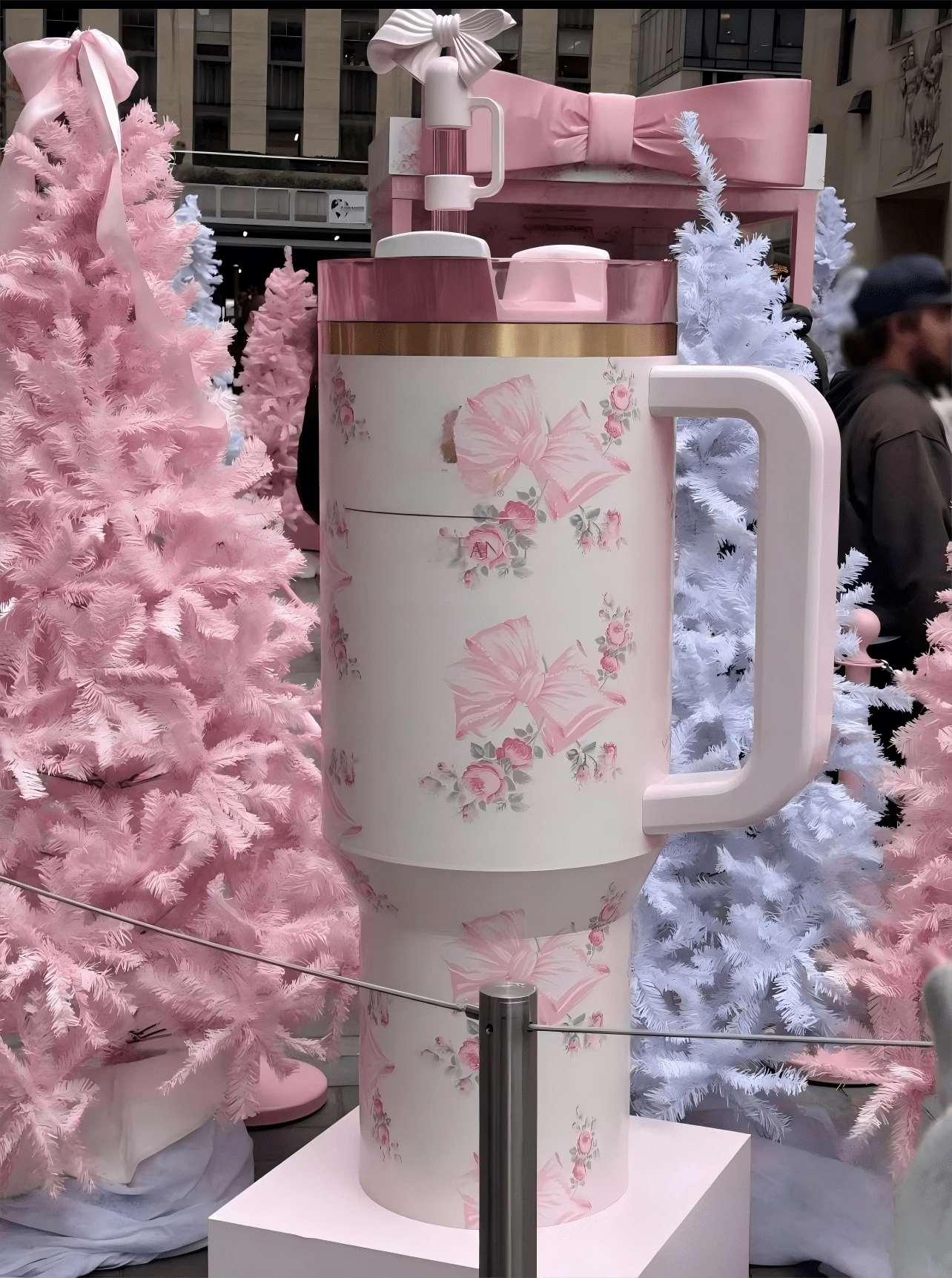 [Main Image Style]Say Goodbye To Frequent Refills! Unique Bottle Design With Pattern. 40oz. Large Capacity Straw Cup. Suitable For Car Use, Office, Fitness, And Outdoor Activities. Long-Lasting Cold Preservation. Leak-Proof And Non-Splash. Elegant Appearance.The Top Choices For Holiday Gifts: Souvenirs Or (For Oneself/Family And Friends), Handcrafted Presents, Graduation Gifts, Valentine's Day Gifts, Halloween Gifts, Christmas Gifts, Thanksgiving Gifts, Birthday Gifts And New Year Gifts. - Multicolor - View 1
