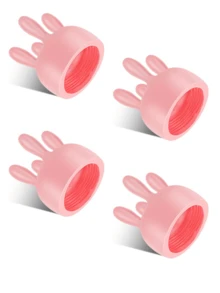 1个趣味奶牛造型牛奶盒盖，适用于2.7厘米/1.062英寸瓶口（请注意尺寸图，以便对接瓶口）。采用PLA硬质材料，这款粉色盖子设计成奶牛身体的一部分，超级逼真。它不仅是厨房或餐桌上的趣味装饰品，而且在倒牛奶时也非常实用。 - 彩色 - 查看 13