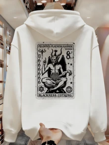 Sudadera adecuada para hombres en otoño e invierno SMQK - Blanco - Ver 8