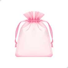 Kit Of 100 Small Organza Bags (17x23 Cm) For Gift Wrapping, Soap, Jewelry, Party Favors, Baby Showers, Weddings - 淺粉色 - 查看 11