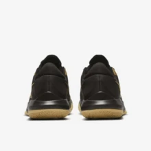 Nike Precision 6 Men's Indoor Match Training Shoes, Strong Grip, Durable, Comfortable, Versatile, Outdoor Cushioned Basketball Shoes, Black & Gold Premium Color, Basketball Court Essential, DD9535-005 - Black Gold - View 4