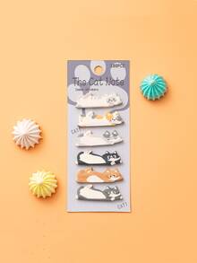 可爱卡通猫咪索引贴纸，方便的便签纸，可用于DIY标记、分类、备忘录，学生礼物