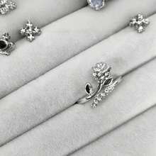 1pc Velvet Pearl Jewelry Storage Box, Jewelry Display Case - Multicolor - View 3