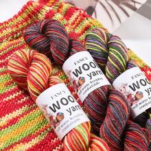 1pc/3pcs Hand Dyed Australian Wool Yarn, Soft And Warm, Used For Weaving Sweaters, Scarves, Jackets, Shawls, Blankets, DIY Various Handicrafts, Household Items - Multicolor - View 4