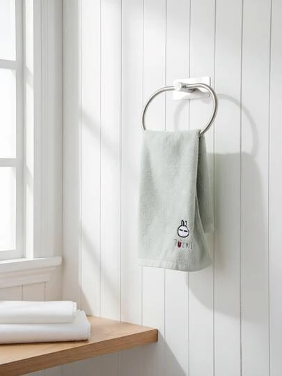 Bathroom Towel Holder, Stainless Steel Towel Ring For Bathroom Storage And Organization, Drill-Free Installation Bathroom Accessories Bathroom Tools